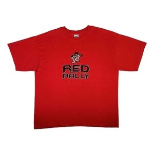 Vintage CSUN Cal State Northridge Fight Song Shirt XL Y2K Retro Double Sided Tee